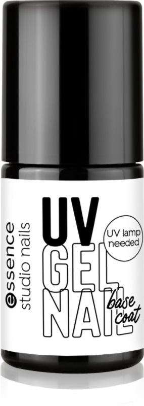 essence studio nails UV GEL NAIL lac intaritor de baza pentru unghii culoare 01 perfect base 5 ml