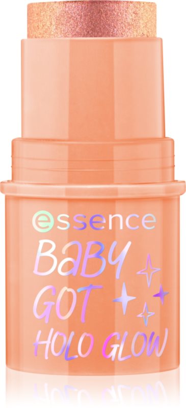 essence BABY GOT HOLO GLOW Stick Strălucire culoare 10 Holy Apricotly 5 g