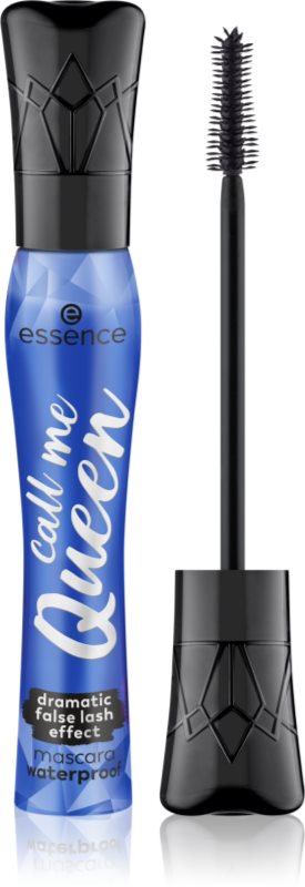 essence call me QUEEN rimel cu efect de gene false rezistent la apa culoare Black 11,5 ml