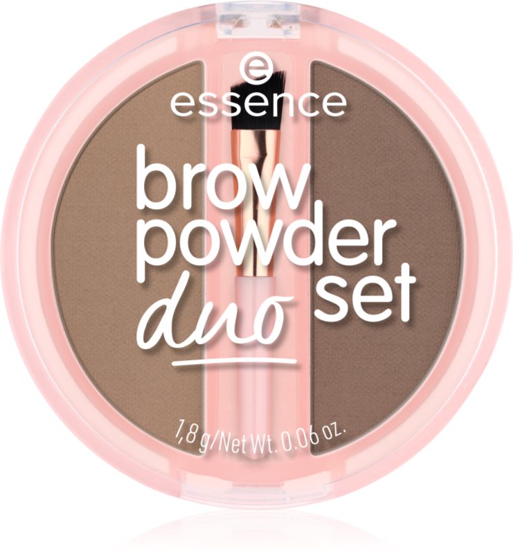 essence Brow Powder Duo set pentru sprancene