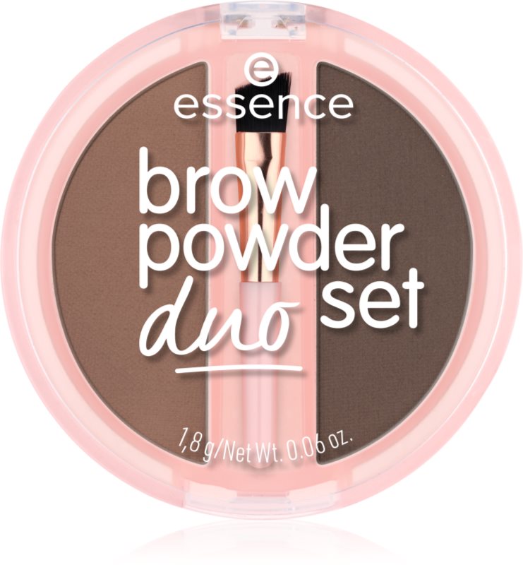 essence Brow Powder Duo set pentru sprancene