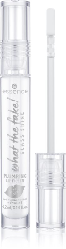 essence WHAT THE FAKE! luciu de buze transparent culoare Oh So Glassy! 4.2 ml
