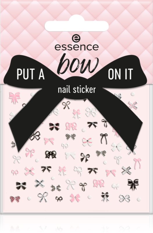 essence PUT A bow ON IT folii autocolante pentru unghii 75 buc