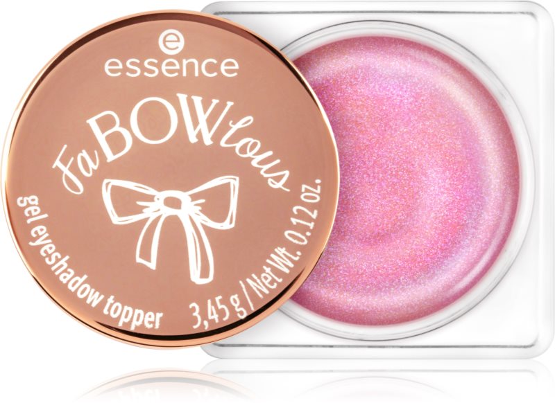 essence FaBOWlous eyeliner-gel cu particule stralucitoare culoare 01 Bow, So Dazzling! 3.45 g