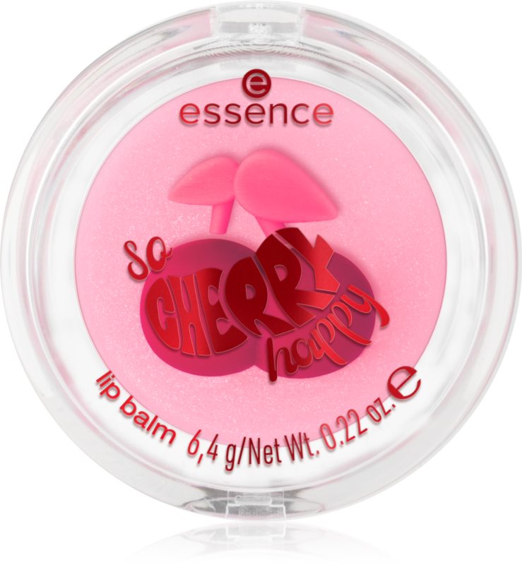essence SO CHERRY happy balsam de buze culoare 01 Cheeky Cherry 6.4 g