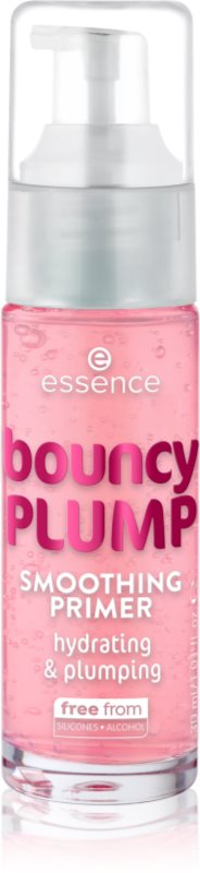 essence bouncy PLUMP baza hidratantă de machiaj pentru strălucirea și netezirea pielii 30 ml