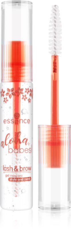 essence aloha, babes! gel mascara pentru gene și sprâncene culoare 01 Ready, Sun-set, Go! 9 ml
