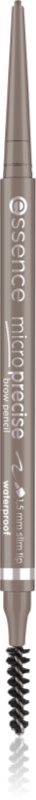 essence Micro Precise creion pentru sprâncene rezistent la apă cu pensula culoare 01 Cool Blonde 0.05 g