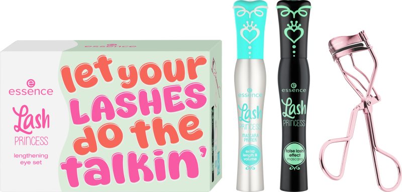 essence Lash PRINCESS lengthening eye set set pentru gene
