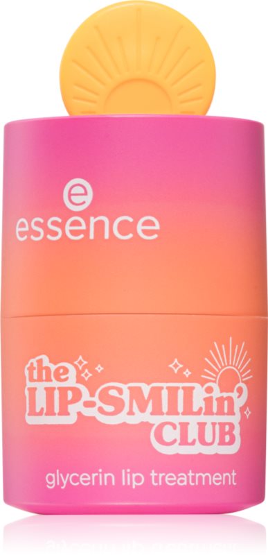 essence the LIP-SMILIN' CLUB balsam de buze cu glicerina culoare 01 Sunshine Mood: On! 12 g