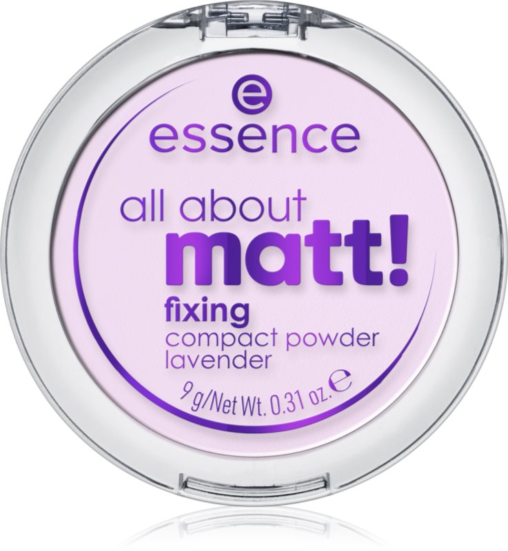 essence All About Matt! pudra cu efect de matifiere 9 g