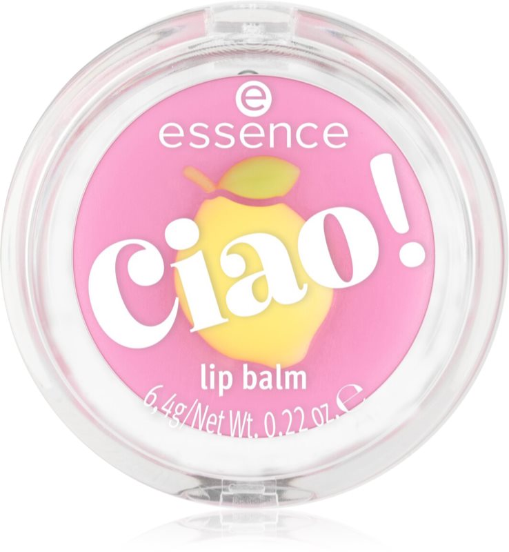 essence Ciao! balsam de buze culoare 01 Lemonissima 6.4 g