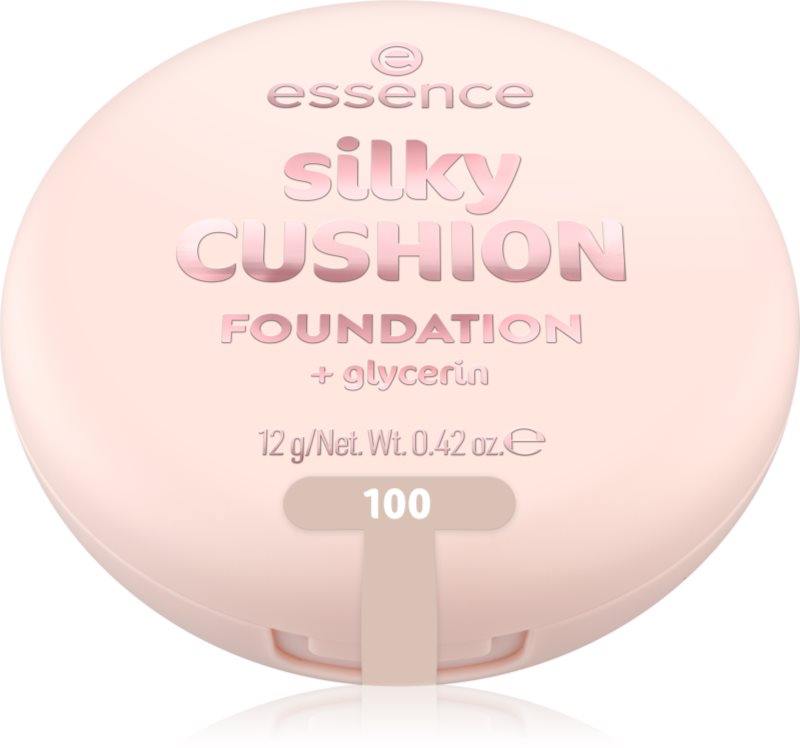 essence silky CUSHION FOUNDATION fond de ten tip cushon cu acoperire medie