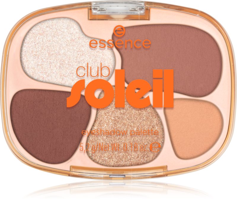 essence club SOLEIL paletă cu farduri de ochi culoare 01 Soleil? Say no more! 5.2 g