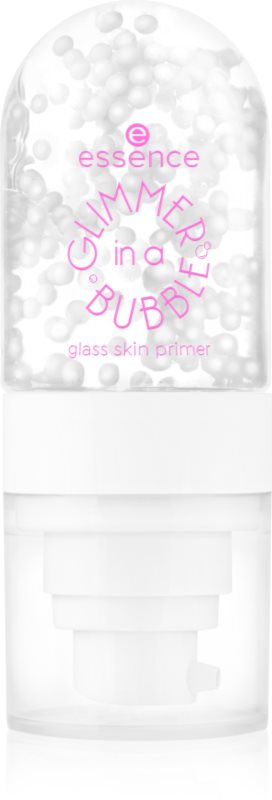 essence GLIMMER IN A BUBBLE Primer lichid pentru o piele radianta culoare 01 Bubble Glaze 35 ml