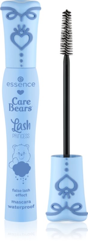 essence Care Bears Lash PRINCESS mascara waterproof cu efect de gene false culoare 01 No Rain, No Rainbow 12 ml