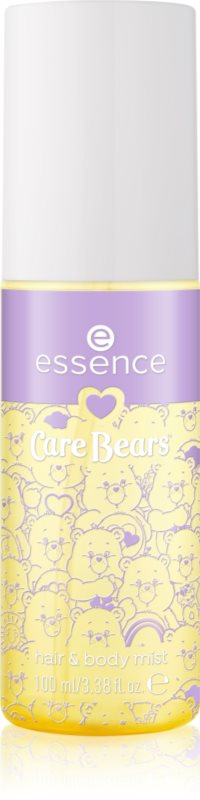 essence Care Bears brumă parfumată pentru corp si par pentru femei 01 Feels Like A Hug 100 ml