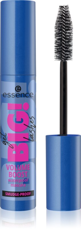 essence Get BIG! Lashes mascara rezistent la apă, pentru volum culoare 01 Black 12 ml