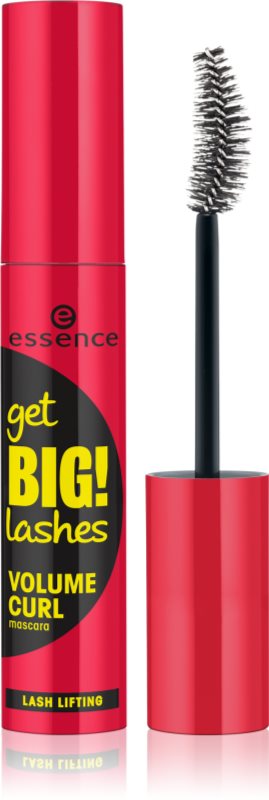 essence Get BIG! Lashes mascara pentru volum si curbare culoare 01 Black 12 ml