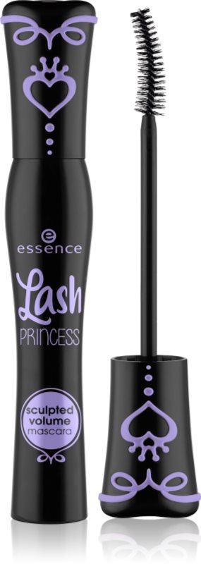 essence Lash PRINCESS mascara modelator pentru volum și gene curbate culoare Black 12 ml