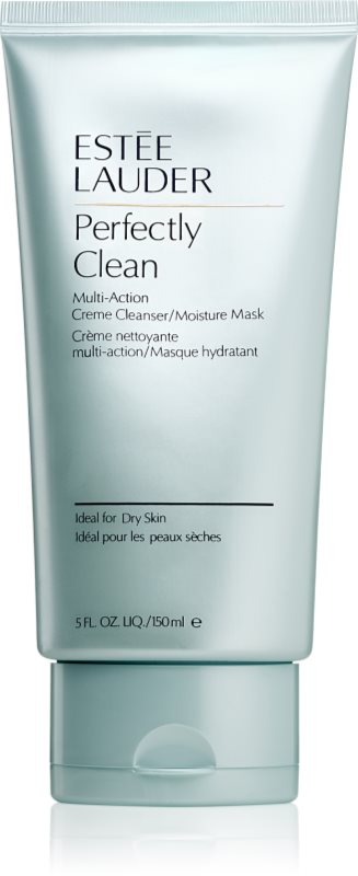 Estée Lauder Perfectly Clean Multi-Action Creme Cleanser/Moisture Mask cremă de curățare pentru tenul uscat 150 ml
