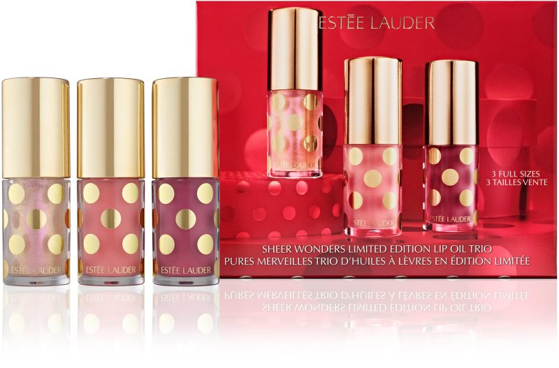 Estée Lauder Holiday Lip Oil Set set cadou de buze editie limitata