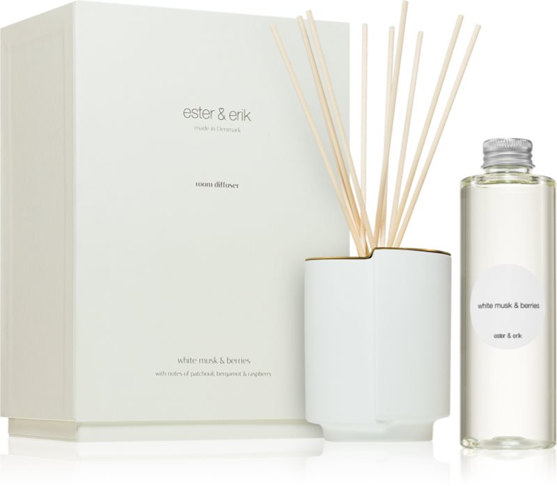 ester & erik white musk & berries difuzor de aroma 200 ml