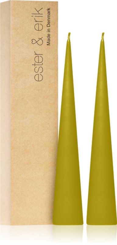 ester & erik cone candles pure wasabi (no. 68/2) lumanare