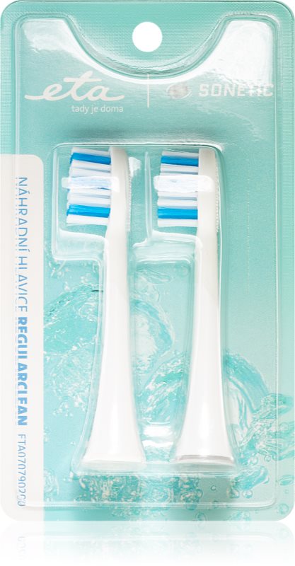 ETA Sonetic RegularClean 0707 90200 capete de schimb pentru periuta de dinti For ETAx707 2 buc