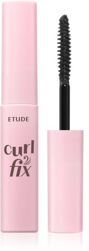 ETUDE Curl Fix Mascara Mini mascara waterproof pentru volum și gene curbate culoare 02 Brown 4 g
