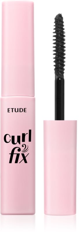 ETUDE Curl Fix Mascara Mini mascara waterproof pentru volum și gene curbate culoare 02 Brown 4 g