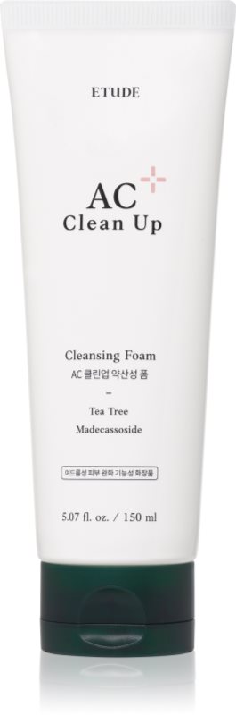 ETUDE AC Clean Up Cleansing Foam spuma de curatat pentru ten acneic 150 ml