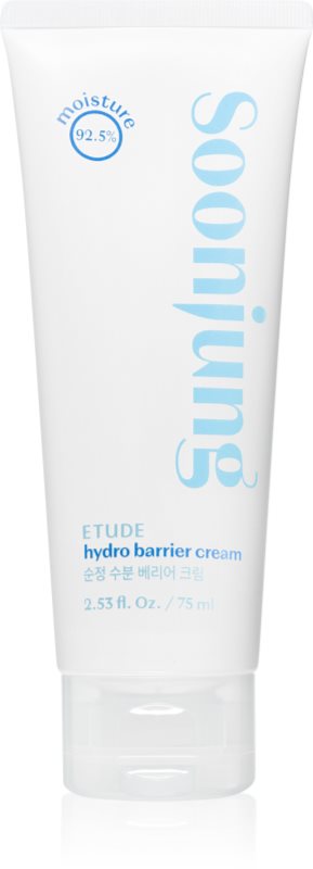 ETUDE SoonJung Hydro Barrier Cream cremă hidratantă cu efect calmant 75 ml