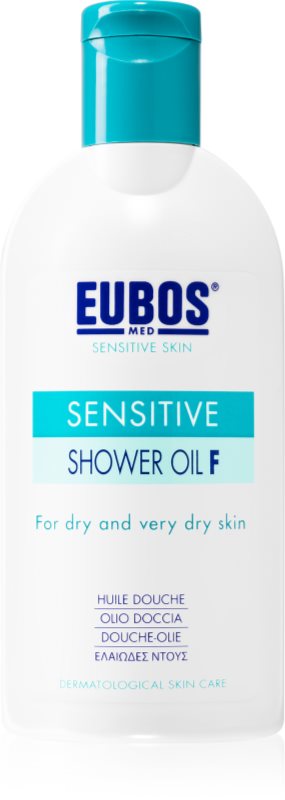 Eubos Sensitive ulei de dus pentru pielea uscata sau foarte uscata 200 ml