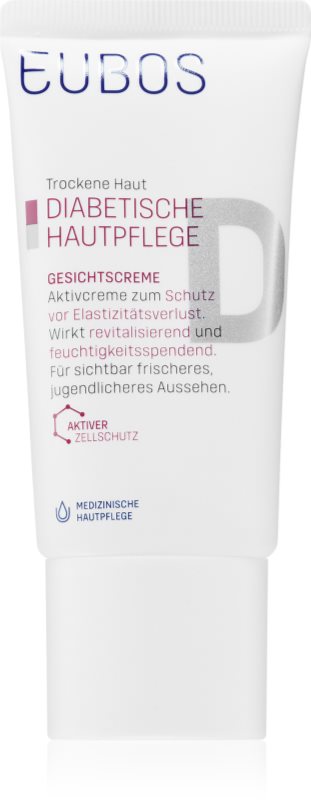 Eubos Diabetic Skin Care Face Cream crema de fata pentru piele uscata spre sensibila 50 ml