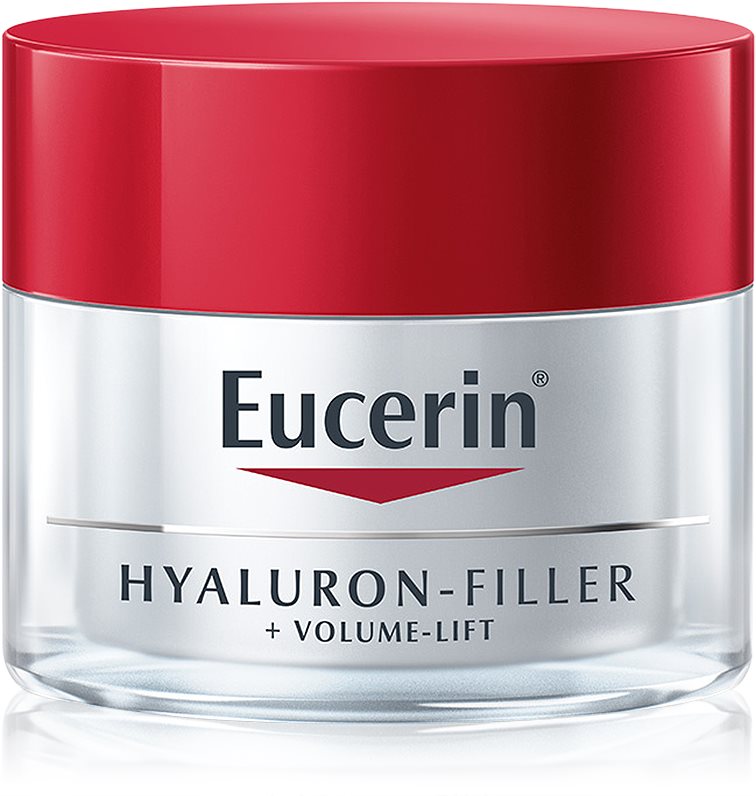 Eucerin Hyaluron-Filler + Volume-Lift crema de zi cu efect lifting pentru tenul uscat SPF 15 50 ml