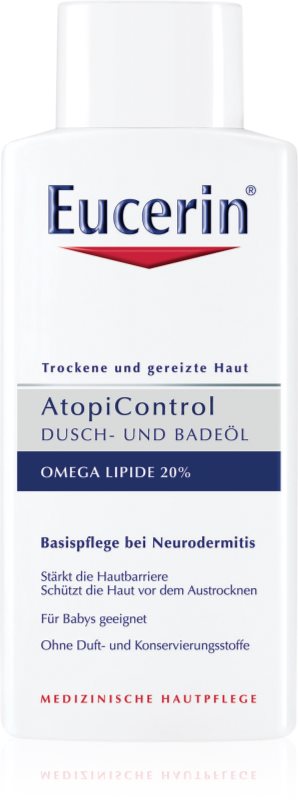 Eucerin AtopiControl ulei pentru baie si dus pentru piele uscata, actionand impotriva senzatiei de mancarime 400 ml