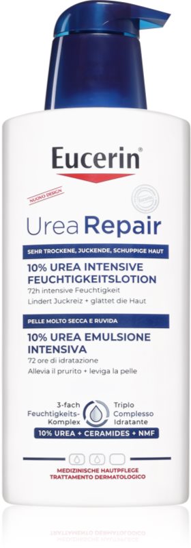 Eucerin UreaRepair PLUS lapte de corp pentru ten uscat si iritat 10% Urea 400 ml