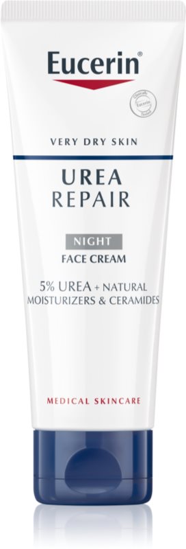 Eucerin UreaRepair Night Cream crema de noapte pentru fata, gat si piept fără parfum 50 ml