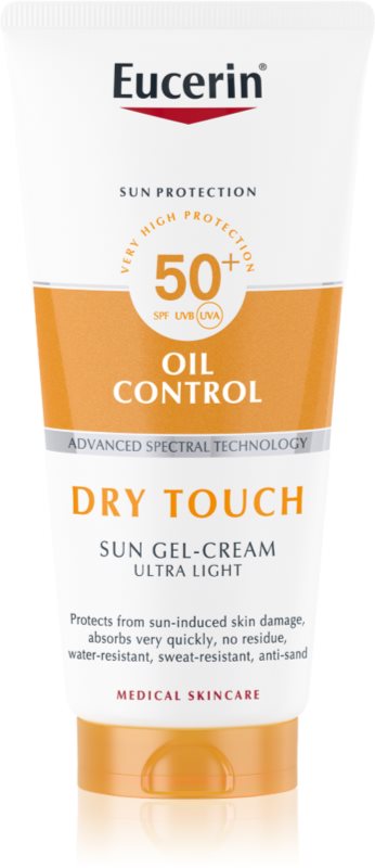 Eucerin Sun Oil Control gel cremă pentru plajă SPF 50+ 200 ml