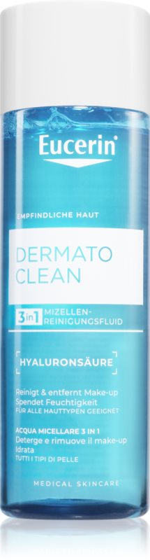 Eucerin DermatoClean apa pentru curatare cu particule micele 3 in 1