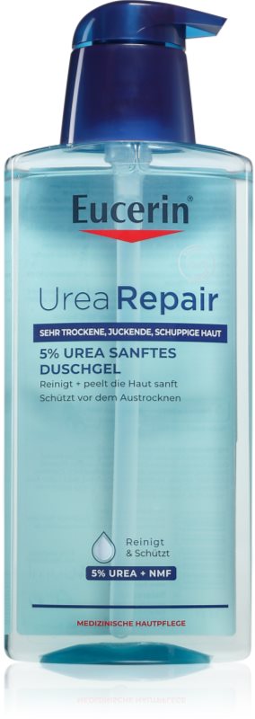 Eucerin UreaRepair 5% Urea Gentle Shower Gel gel de duș pentru ten uscat si iritat 400 ml