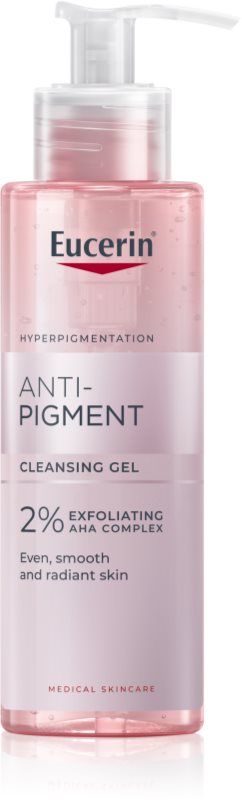 Eucerin Anti-Pigment Cleansing Gel gel de curățare, cu efect de iluminare