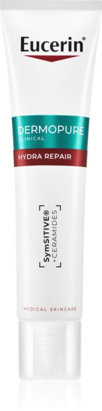 Eucerin DermoPure Clinical Hydra Repair crema reparatorie pentru tenul gras, predispus la acnee 40 ml