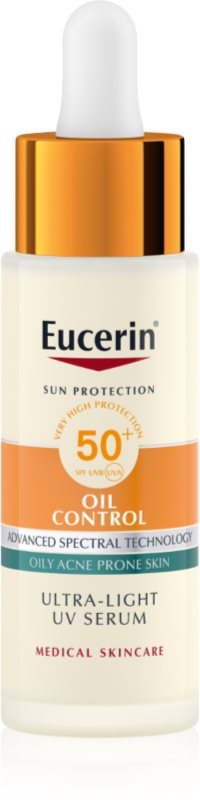 Eucerin Sun Protection Oil Control Ultra-Light UV Serum ser protector SPF 50+ 30 ml