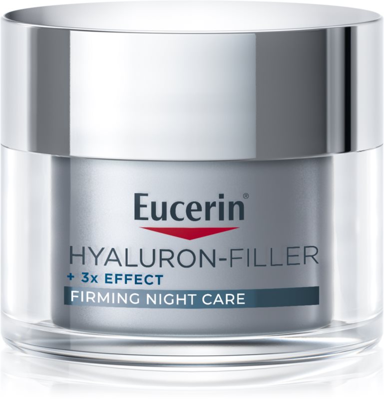 Eucerin Hyaluron-Filler + 3x Effect crema de noapte împotriva îmbătrânirii pielii