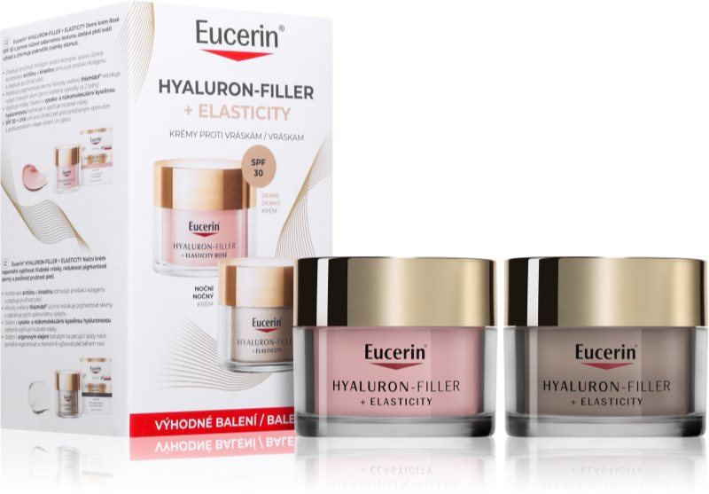Eucerin Hyaluron-Filler + Elasticity Rosé ambalaj economic pentru ten matur