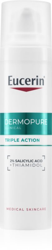 Eucerin DermoPure Clinical Triple Action fluid impotriva imperfectiunilor pielii cauzate de acnee 40 ml