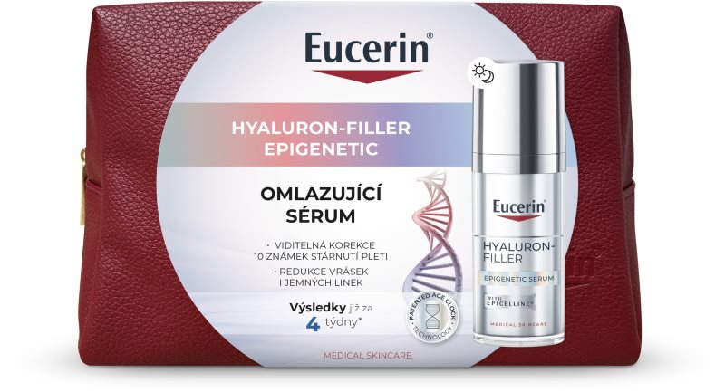 Eucerin Hyaluron-Filler Epigenetic ser de reîntinerire geanta de cosmetice