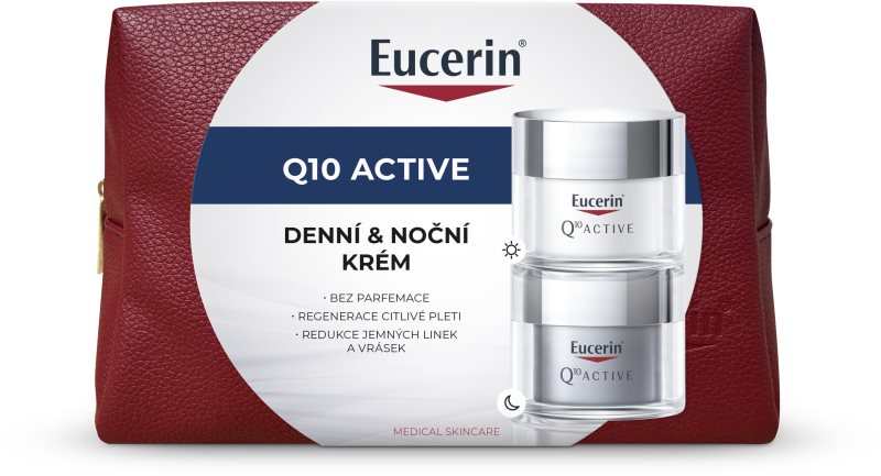 Eucerin Q10 Active set cadou pentru strălucirea și netezirea pielii